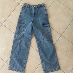 HM baggy cargo denim